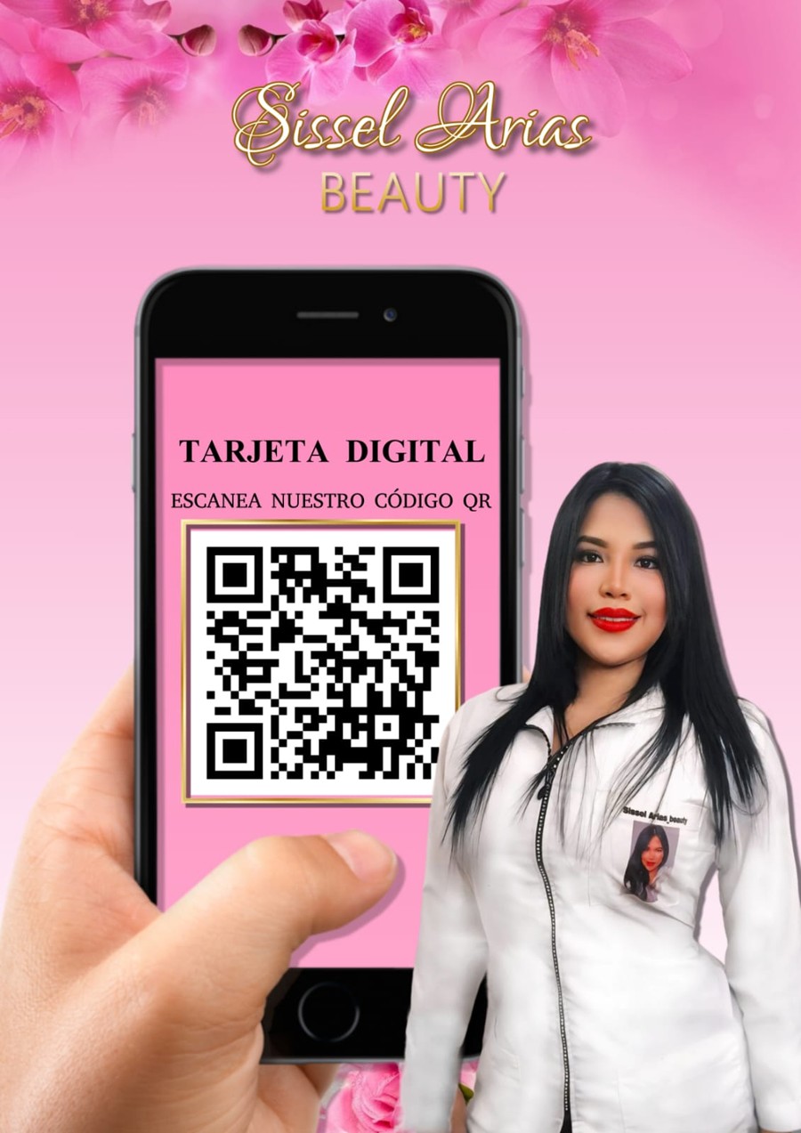 Tarjeta digital Sissel Arias Beauty